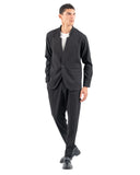 Overshirt Vittorio 100-2526-ALBERTO BLACK Μαύρο