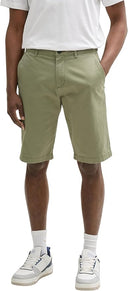 Tom Tailor Ανδρική Βερμούδα Regular Fit Chino Shorts 1044833-10905 Λαδί