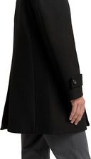 Tom Tailor Ανδρικό Παλτό Classic Wool Coat 1046987-29999 Μαύρο