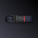 La Boucle Ανδρική Ζώνη Πλεκτή Memphis B10-100185 Odyssey Grey Black