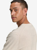 Tom Tailor Ανδρικό Πουλόβερ Basic Knitted Sweater 1039810-38677 Εκρού