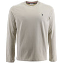 Us Polo Assn. Ανδρικό T-Shirt Μακρυμάνικο Will 168 66730 34502-182 Μπεζ