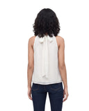 Guess Γυναικεία Μπλούζα Ginevra High Collar W6YH40W2970-G012 Λευκό
