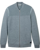 Tom Tailor Ανδρική Πλεχτή Ζακέτα Structure Mix Knit Jacket 1038317-18964 Μπλε
