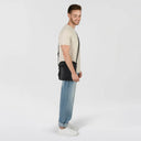 US. Polo Assn. Ανδρικό Τσαντάκι Ώμου Free Spirit Crossbody BAG BIUPQ8474MVP000-Μαύρο