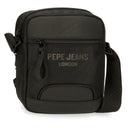 Pepe Jeans Ανδρικό Τσαντάκι Ωμου Δύο Θήκες Bromley 7065541-999  Μαύρο