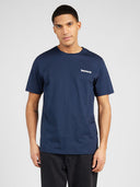 Timberland Ανδρική Μπλούζα Small Linear Logo Print Tee TB0A5QQT433 Μπλε