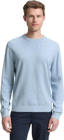 Tom Tailor Ανδρικό Πουλόβερ Basic Knitted Sweater 1039810-38676 Σιέλ