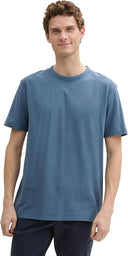 Tom Tailor Ανδρικό Structured T-shirt 1045635-36985 Μπλε