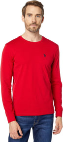 Us Polo Assn. Ανδρικό T-Shirt Μακρυμάνικο Will 168 66730 34502-252 Κόκκινο