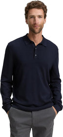 Tom Tailor Ανδρικό Πουλόβερ Knitted Polo 1048007-13160 Μπλε
