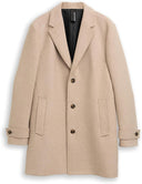 Tom Tailor Ανδρικό Παλτό Classic Wool Coat 1046987-36083 Μπεζ