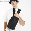 Τσαντάκι ώμου χιαστί crossbody Bange 7210 μαύρο