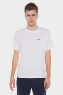 Pepe Jeans Ανδρική Μπλούζα T-Shirt Back Clag PM509921-800 Λευκό