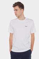 Pepe Jeans Ανδρική Μπλούζα T-Shirt Back Clag PM509921-800 Λευκό