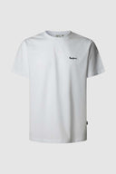 Pepe Jeans Ανδρική Μπλούζα T-Shirt Back Clag PM509921-800 Λευκό