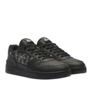 Lacoste Ανδρικά Δερμάτινα Sneakers T-Clip Set 52SMA000702H-BLK/BLK Μαύρο