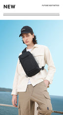 Τσαντάκι ώμου χιαστί crossbody Bange 7565 Mαύρο