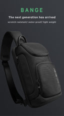 Τσαντάκι ώμου χιαστί crossbody Bange 7565 Mαύρο