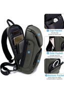 Τσαντάκι ώμου χιαστί crossbody Bange 7565 χακί