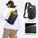 Τσαντάκι ώμου χιαστί crossbody Bange 7566 Μαύρο