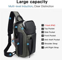 Τσαντάκι ώμου χιαστί crossbody Bange 7566 χακί