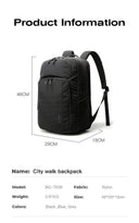 Σακίδιο πλάτης 24L Laptop 15,6” Bange 7839 Μαύρο