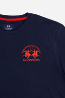 La Martina Ανδρικό T-Shirt MCR009JS388-07017 Μπλε