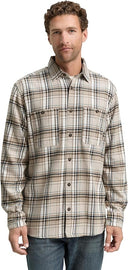 Tom Tailor Ανδρικό Πουκάμισο Καρό Flannel Shirt 1047337-38517 Μπεζ