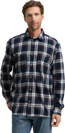 Tom Tailor Ανδρικό Πουκάμισο Καρό Flannel Shirt 1047337-38516 Μπλε
