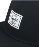 Ανδρικό Καπέλο Herschel Whaler 6 Panel Cap 50553-00001 Μαύρο