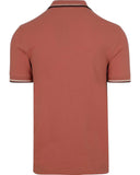 Fred Perry Ανδρική Μπλούζα Twin Tipped Polo M3600-Y63 Pink