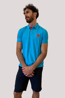 U.S. Polo Assn. Ανδρική Μπλούζα Polo Kory 6509541029-230 Τυρκουάζ