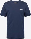 Timberland Ανδρική Μπλούζα Small Linear Logo Print Tee TB0A5QQT433 Μπλε