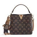 Γυναικεία Τσάντα PVC Shopper ‘Ωμου Foxer 9140150F καφέ