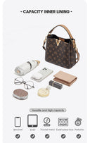 Γυναικεία Τσάντα PVC Shopper ‘Ωμου Foxer 9140150F καφέ