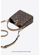 Γυναικεία Τσάντα PVC Shopper ‘Ωμου Foxer 9140150F καφέ