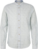 Ανδρικό Πουκάμισο Tom Tailor Cotton Linen 1034903-31283 Πράσινο