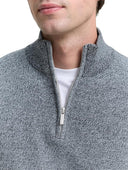 Tom Tailor Ανδρικό Πλεκτό Βαμβακερό Half Zip 1048014-38775 Μπλε