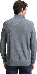 Tom Tailor Ανδρικό Πλεκτό Βαμβακερό Half Zip 1048014-38775 Μπλε