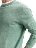 Tom Tailor Ανδρικό Πουλόβερ Basic Knitted Sweater 1039810-38767 Πράσινο