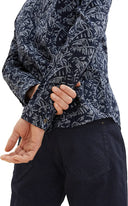 Ανδρικό  Πουκάμισο Tom Tailor Cotton Linen 1034903-31279 Μπλε