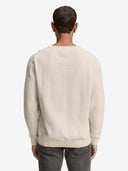 Tom Tailor Ανδρικό Πουλόβερ Basic Knitted Sweater 1039810-38677 Εκρού