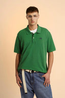 La Martina Ανδρική Polo Μπλούζα BPMP11PK031-03049 Πράσινο