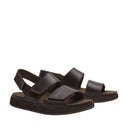 Timberland Ανδρικά Δερμάτινα Σανδάλια Casco Cove Backstrap Sandal TB0A26X8W01 Καφέ