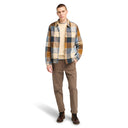 Timberland Ανδρικό Πουλόβερ LS Williams River Cotton YD Crew Sweater Regular TB0A2BMMEFL Μπεζ