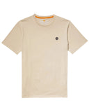 Timberland Ανδρικό T-shirt Dunstan River Slim Fit TB0A2BPR-269 Μπεζ