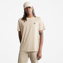 Timberland Ανδρική Μπλούζα SS Dunstan River Jersey Crew Tee Slim TB0A2BPR-269 Μπεζ
