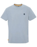 Timberland Ανδρικό T-shirt Dunstan River Slim Fit TB0A2BPR940 Μπλε