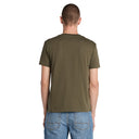 Timberland Ανδρική Μπλούζα SS Dunstan River Jersey Crew Tee Slim TB0A2BPRAR5 Πράσινο